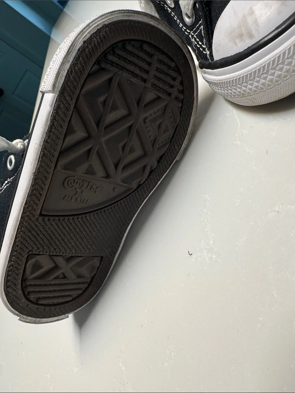 Converse Black and White Kids' High-Top Sneakers